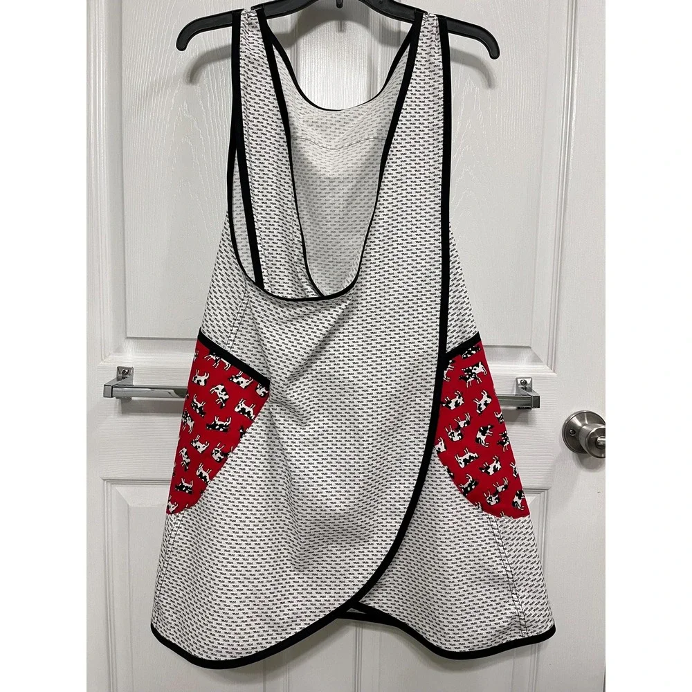 Criss Cross Apron Farm Apron Cow Apron (Sizes XS-L) Crossback Apron Cottagecore